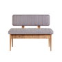 Hanah Home Vina Atlantic Soho Grey Juego de Mesa y Sillas Extensible